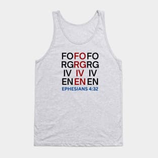 Forgiven | Christian Saying Tank Top